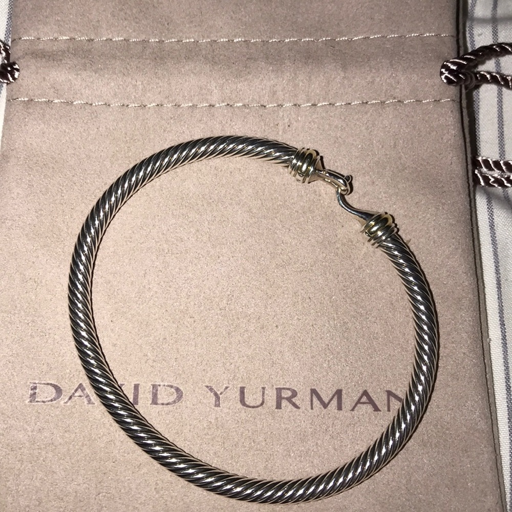 David Yurman buckle bracelet - Picture 2 of 4